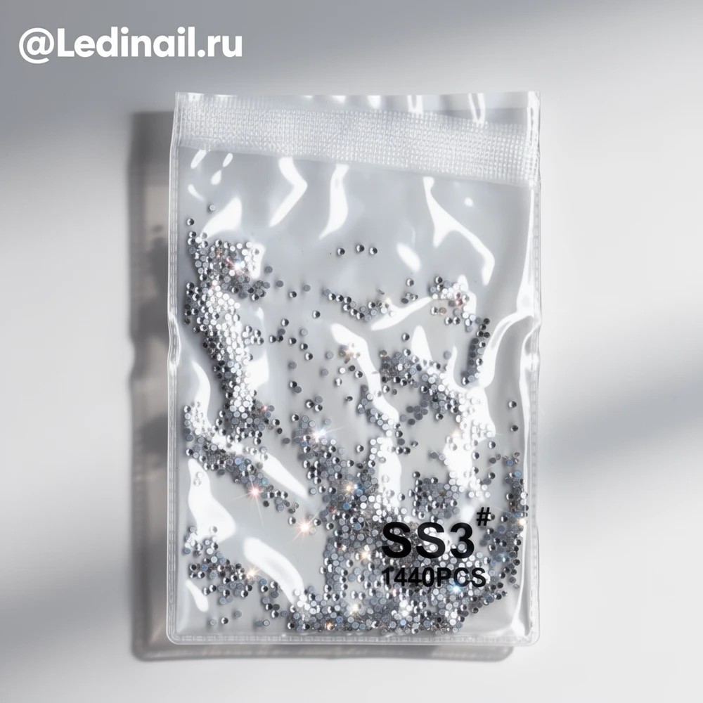 Стразы голограммные ss 3 (1440 шт)