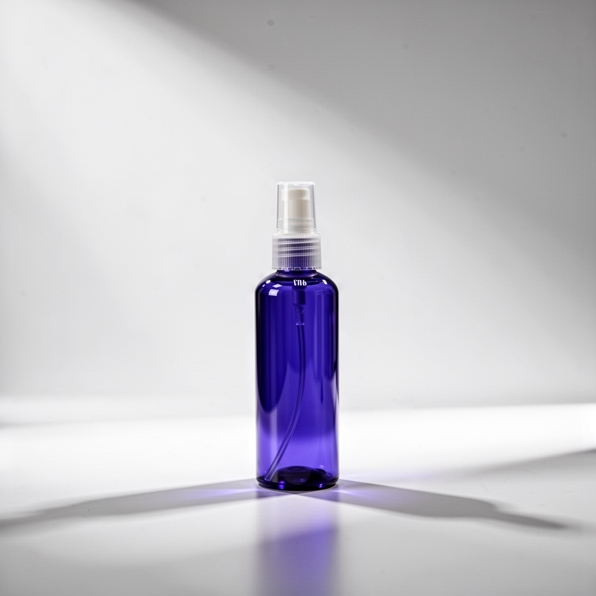 Пластиковый дозатор-спрей синий 100 мл