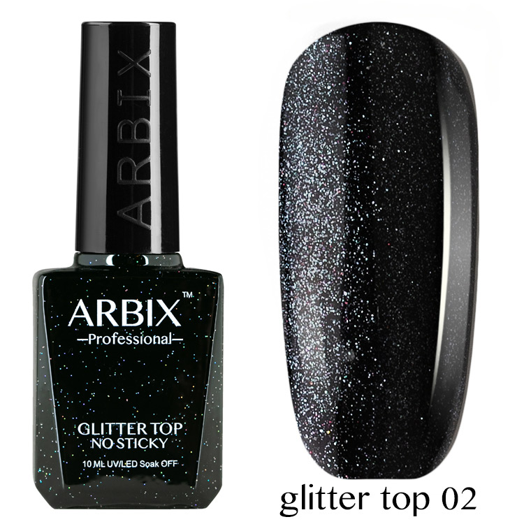 Топ без липкого слоя Arbix Glitter №2