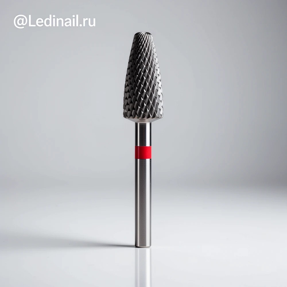 Твердосплавная Фреза для маникюра 303 001 Красная