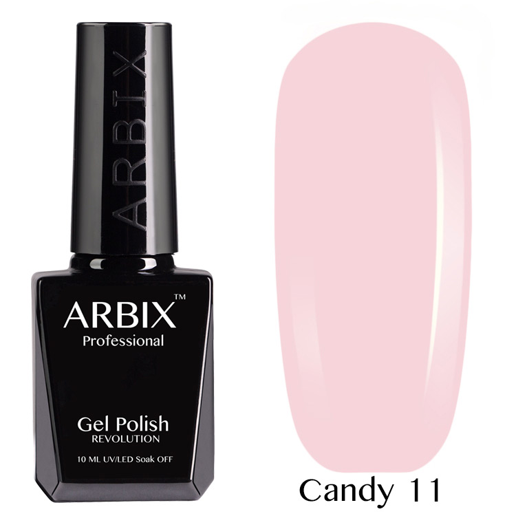 Гель лак Arbix Candy № 11 Нежная глазурь