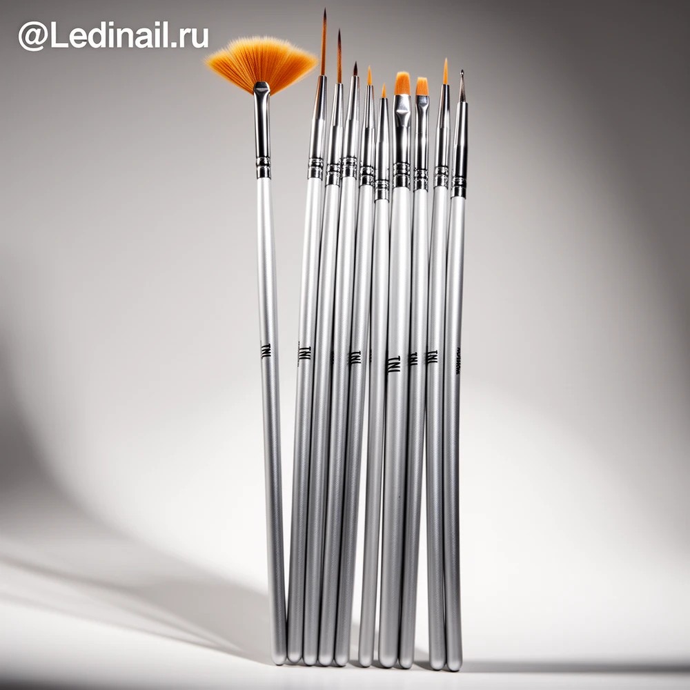 Набор кистей 10 шт TNL