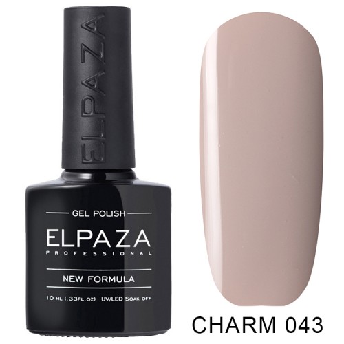 Гель лак Elpaza Charm №43 Ореховый пудинг
