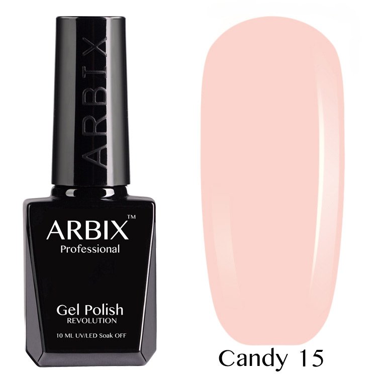Гель лак Arbix Candy № 15 Гляссе