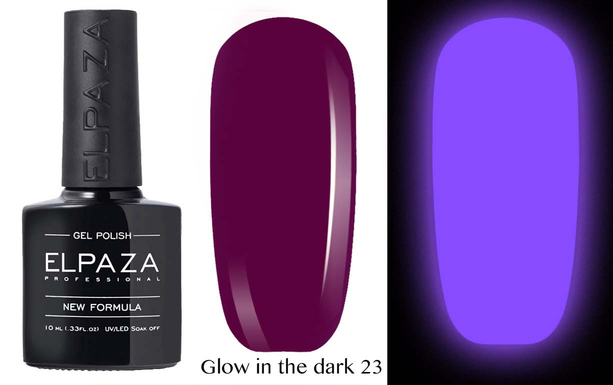 Гель лак Elpaza Glow №23 (Светятся в темноте)