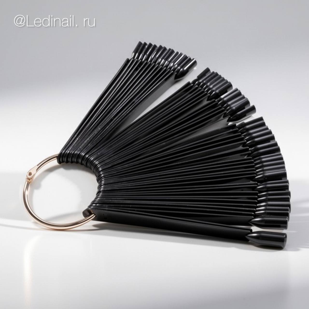 Палитра веер чёрная 50 штук