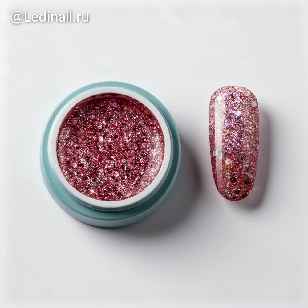 Гель слюда SH №1 Розовое золото