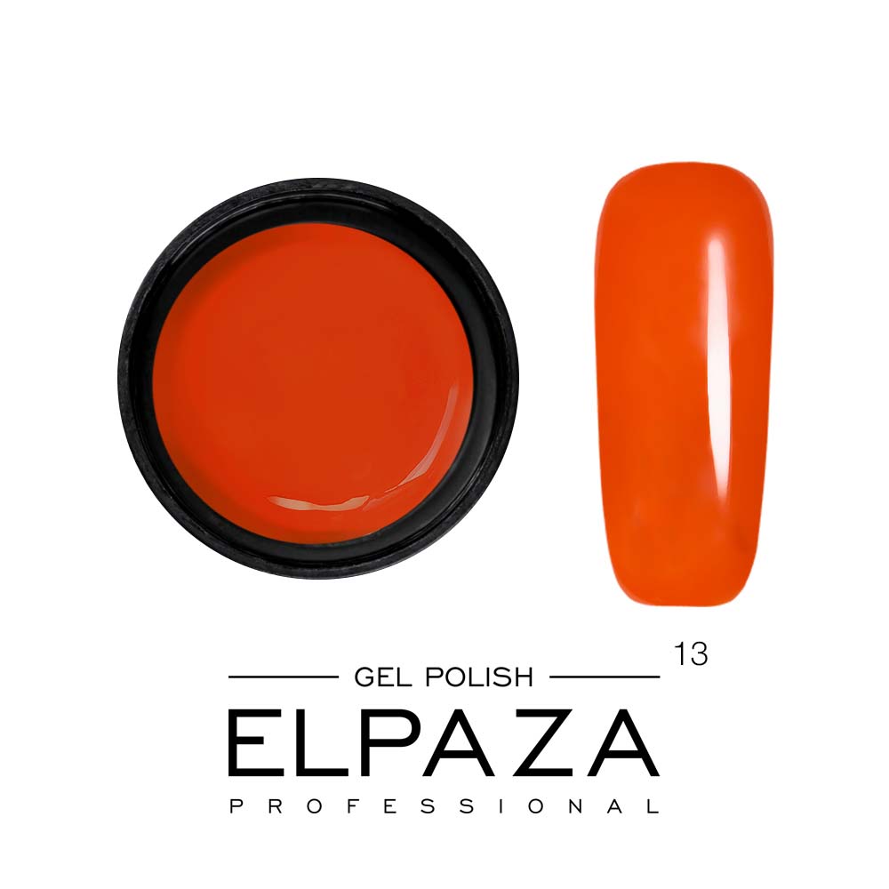 Гель краска Elpaza №13 Оранжевый