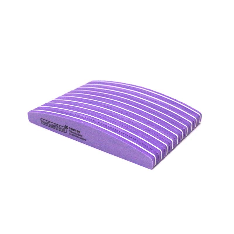 Баф SunShine лодочка 100/180 фиолетовый (10 штук)