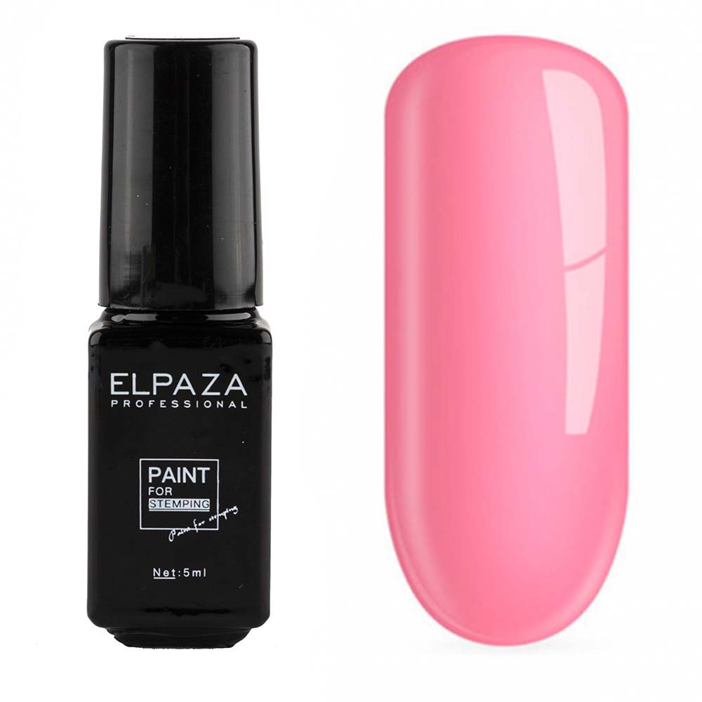 Краска для стемпинга Elpaza №8 Розовая