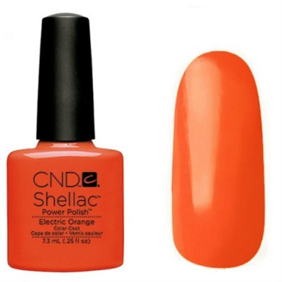 CND Shellac Electric Orange