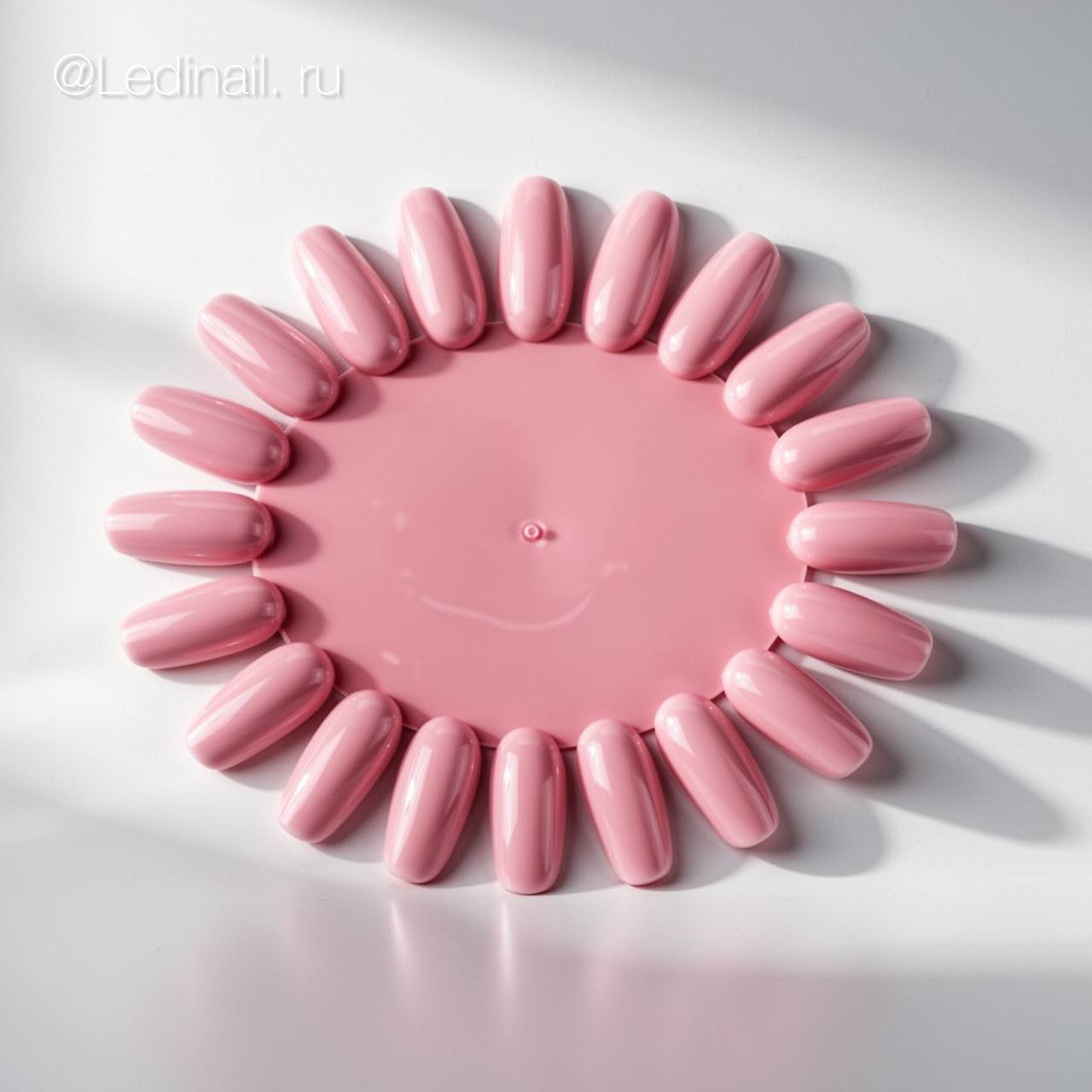 Палитра розовая на 20 цветов