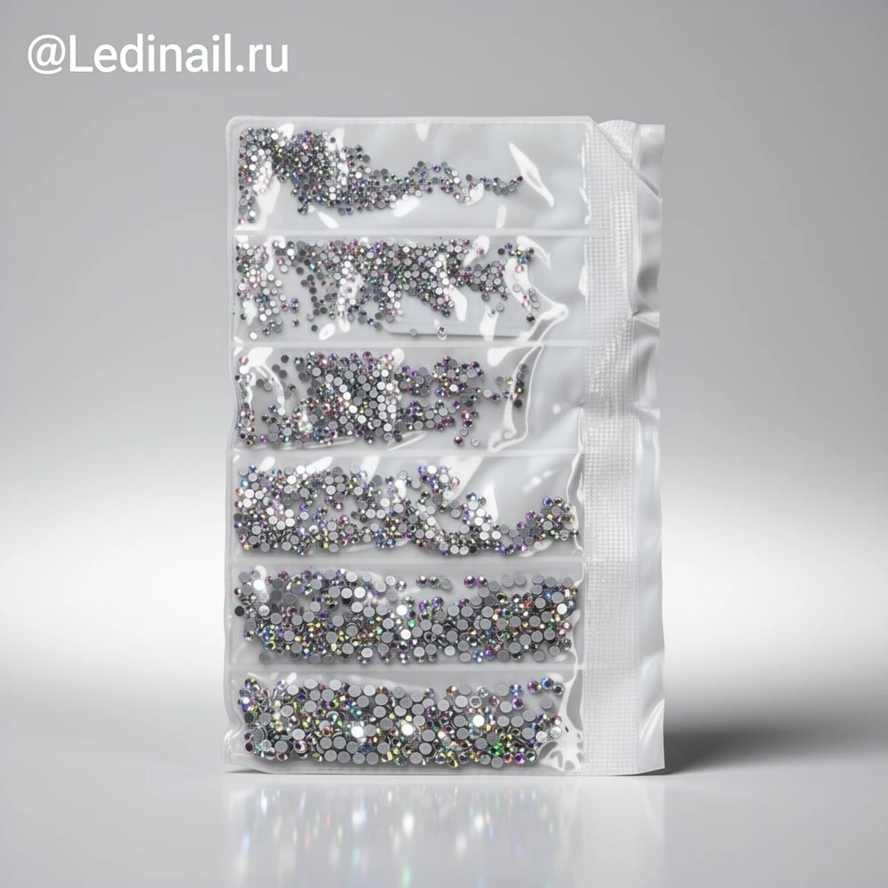 Стразы бензиновые А-В SS3,SS4,SS5,SS6,SS8,SS10 (1728 Штук)