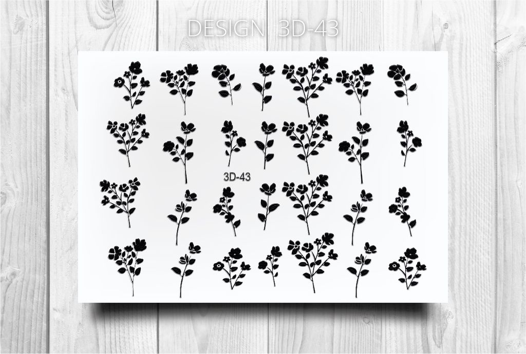 Слайдер дизайн чёрный 3D 43