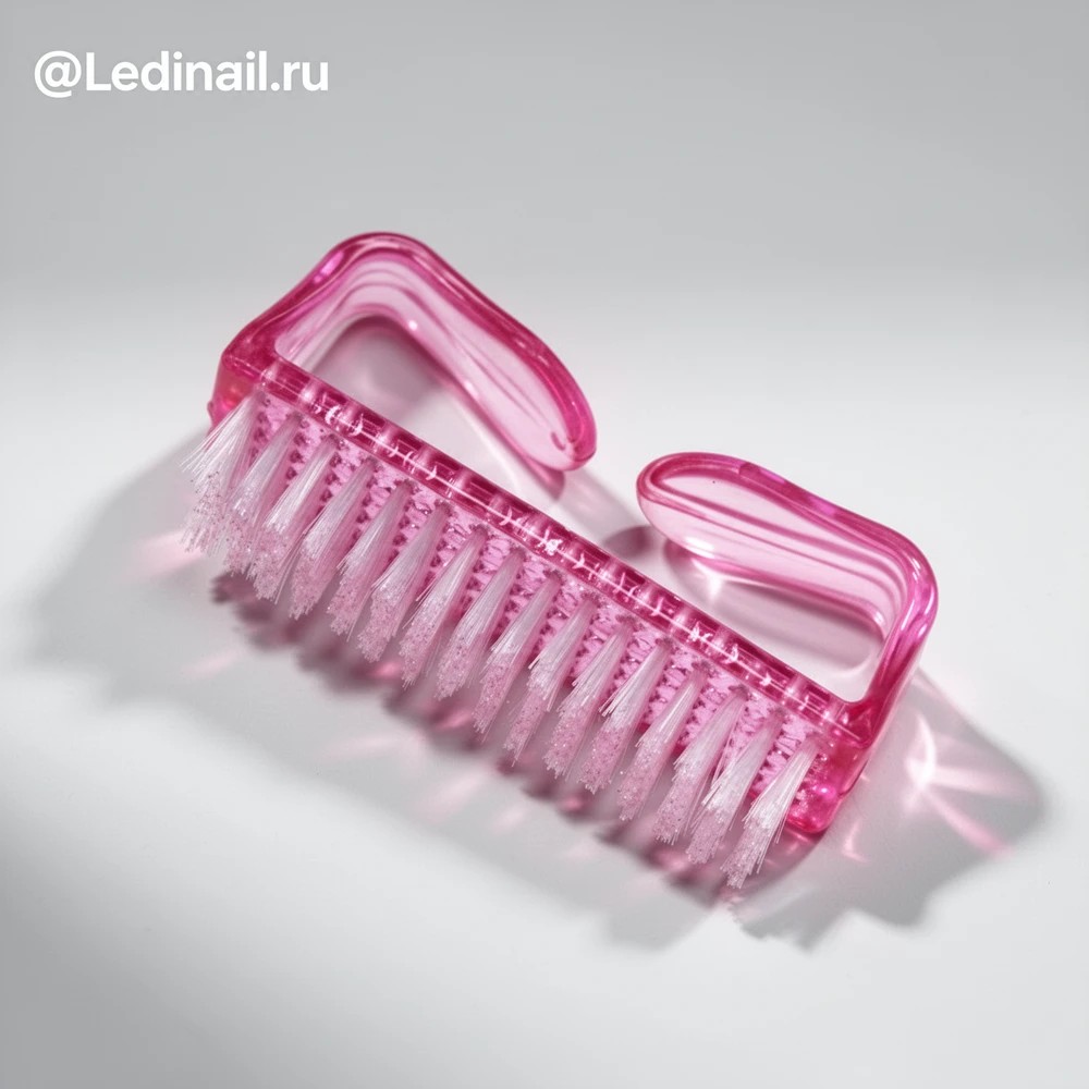 Щетка средняя розовая