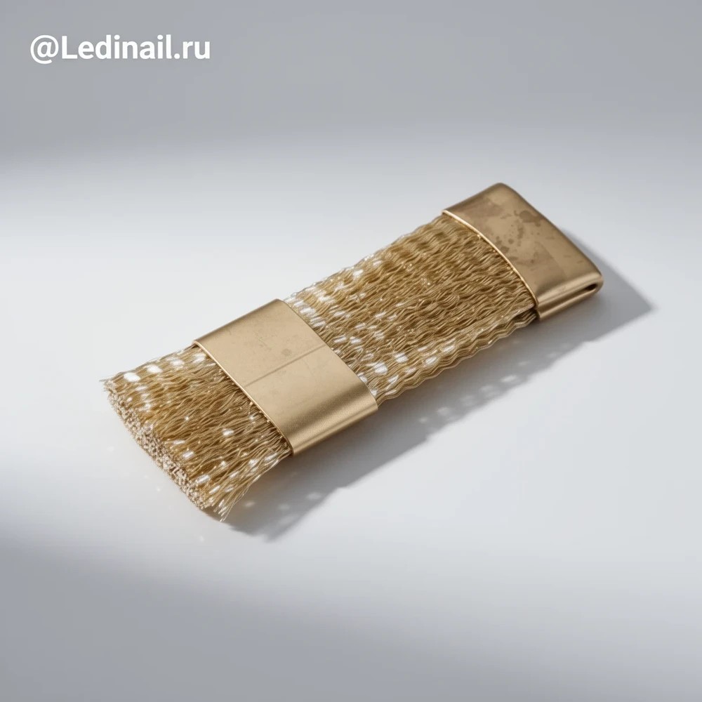 Щетка для боров латунная
