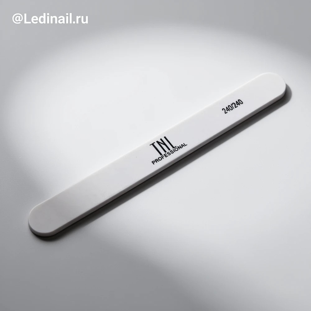 Пилка TNL 240/240 Белая в индивидуальной упаковке